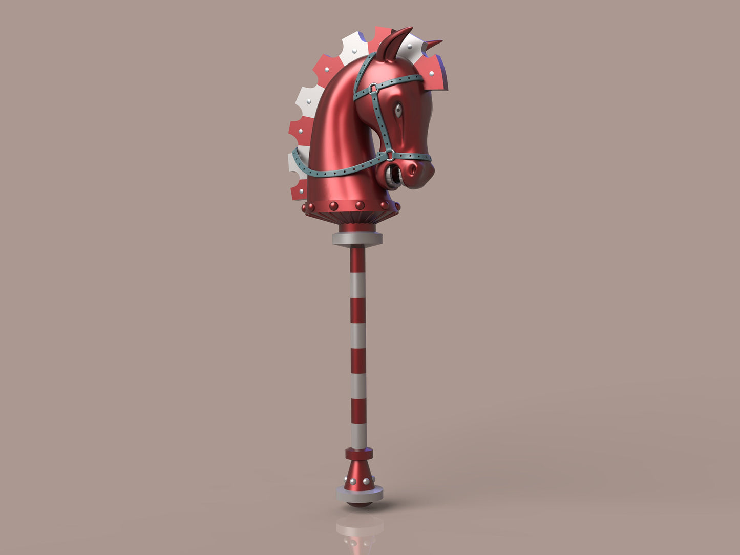 Alice: Madness Returns - Hobby Horse - Level 2 [3D Print Files]