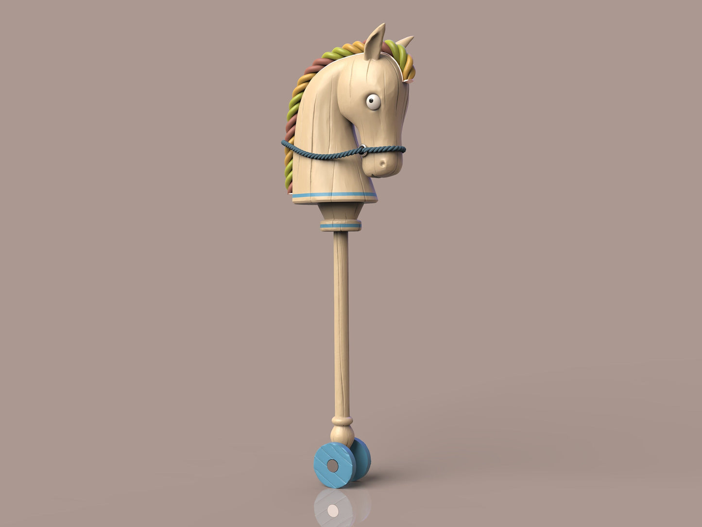 Alice: Madness Returns - Hobby Horse Level 1 [3D Print Files]