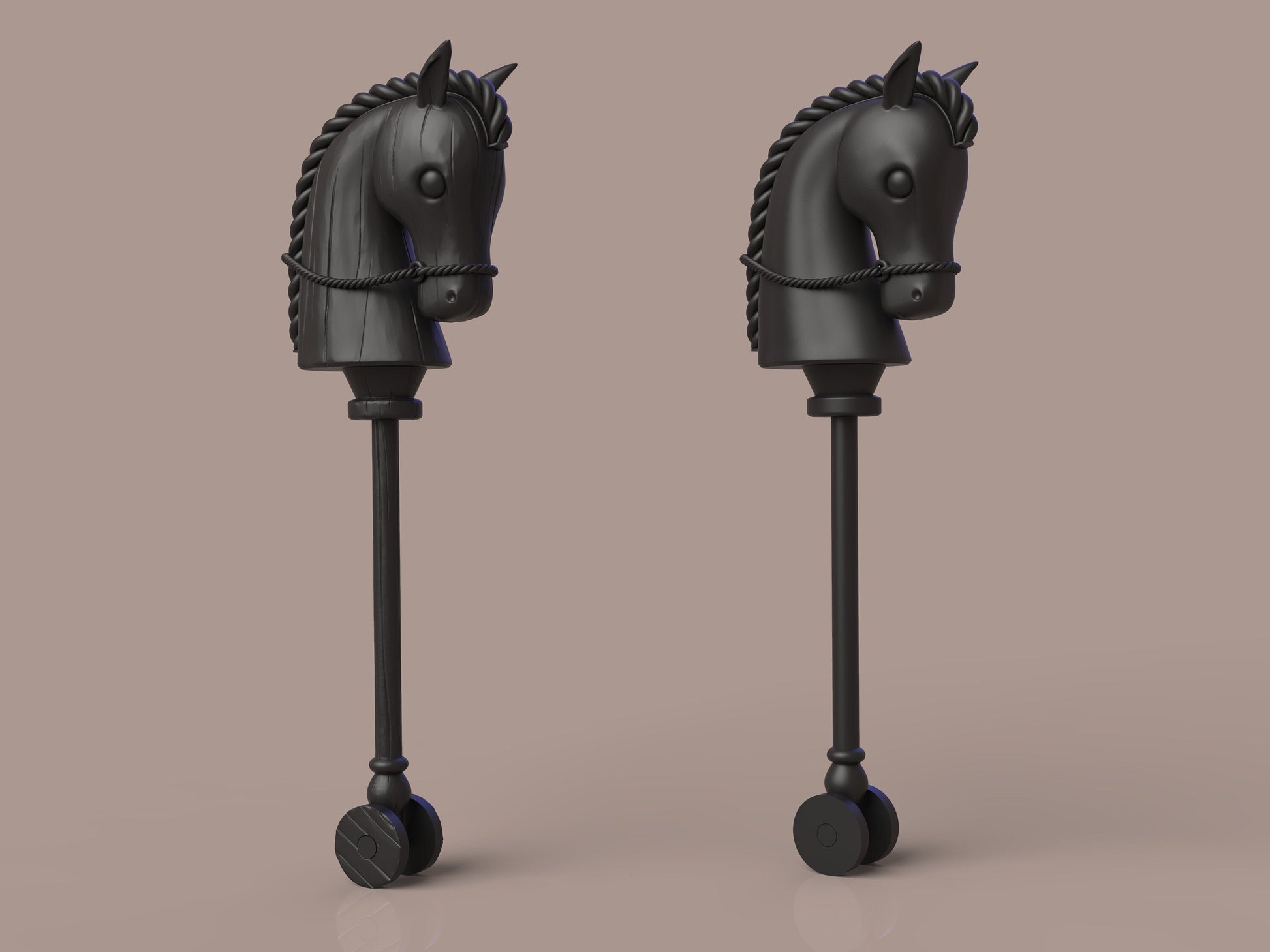 Alice: Madness Returns - Hobby Horse Level 1 [3D Print Files]