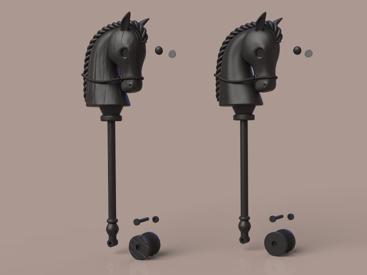 Alice: Madness Returns - Hobby Horse Level 1 [3D Print Files]