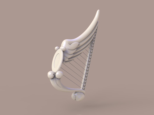 Sailor Moon - Sailor Mercury Harp - Eternal version [3D Print Files]