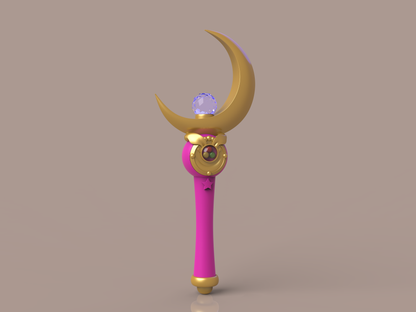 Sailor Moon - Moon Stick - EP34 version [3D Print Files]