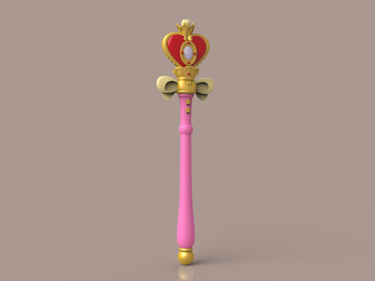 Sailor Moon - Spiral Heart Moon Rod - Original Series version [3D Print Files]