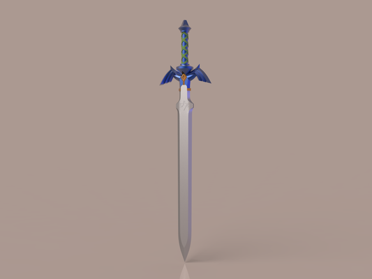 The Legend of Zelda: Tears of the Kingdom - Link's Master Sword [3D Print Files]