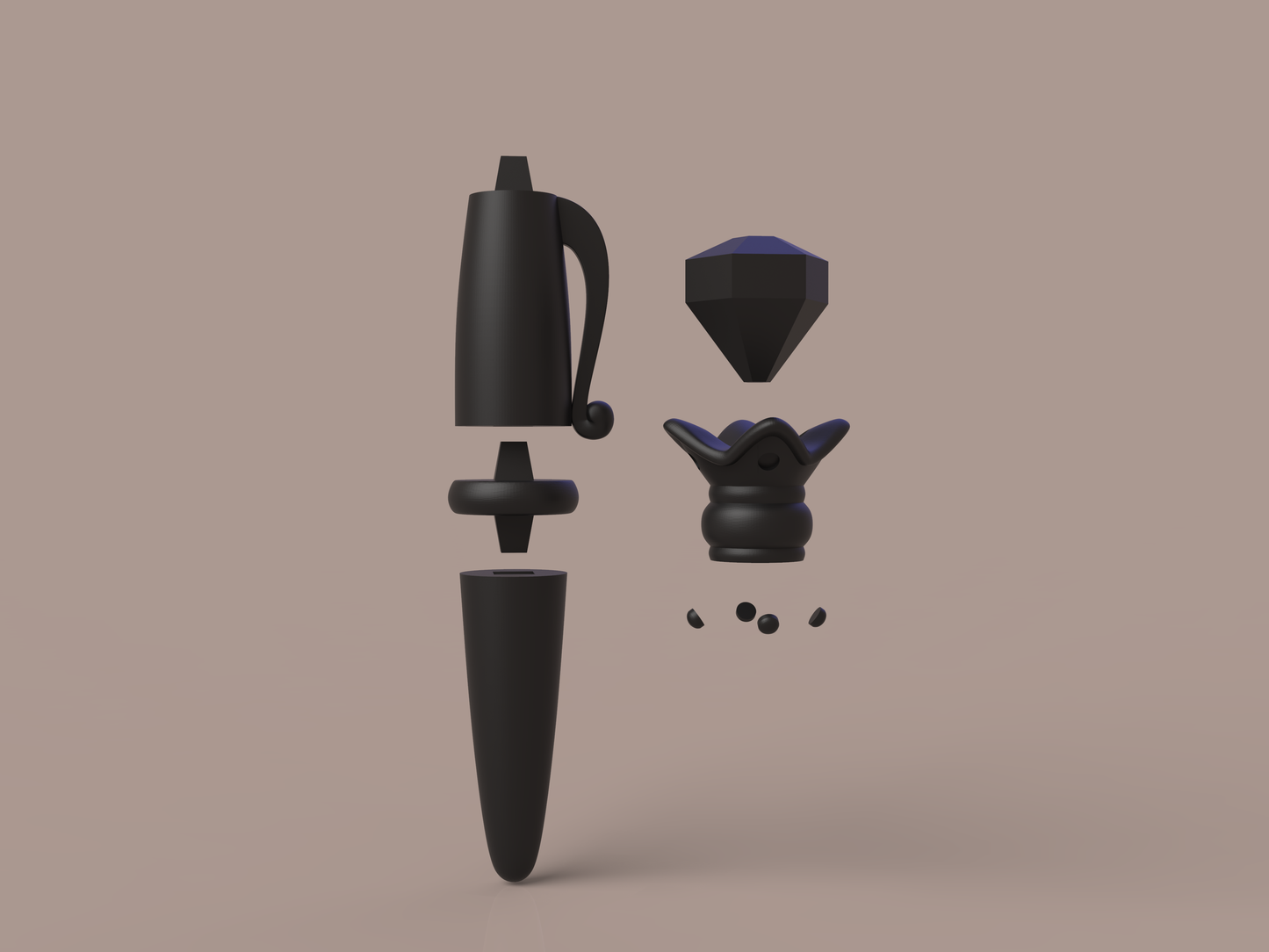 Sailor Moon - Disguise Pen - Original Series version [3D Print Files]
