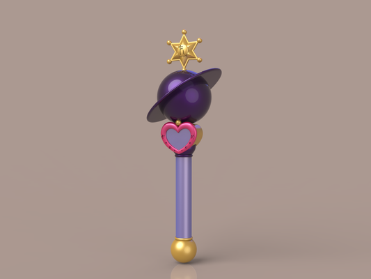 Sailor Moon - Sailor Saturn Lip Rod - Fan Art [3D Print Files]